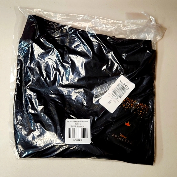 ❤️NWT VINTAGE TORRID LEGGING - DISNEY LITTLE MERMAID - ARIEL FLOCKED - PLUS SIZE - Picture 13 of 16